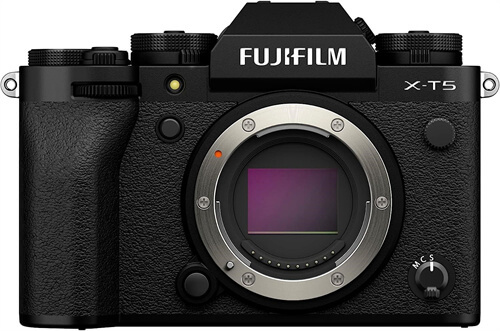 vlogging camera with microphone fujifilm x t5